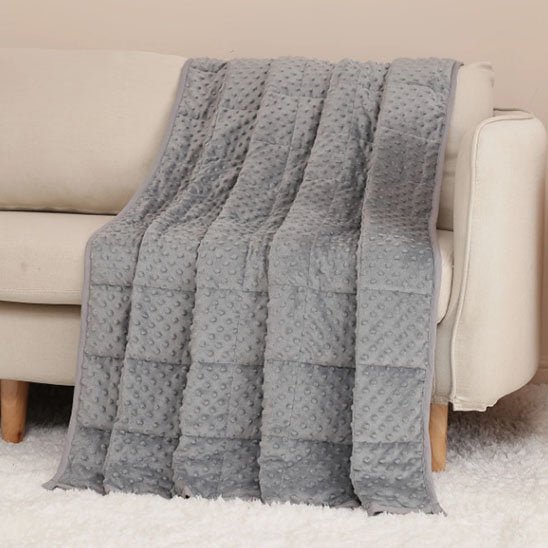 Couverture lestée adulte | SommeilProfond pour un sommeil réparateur - Lit Paradis